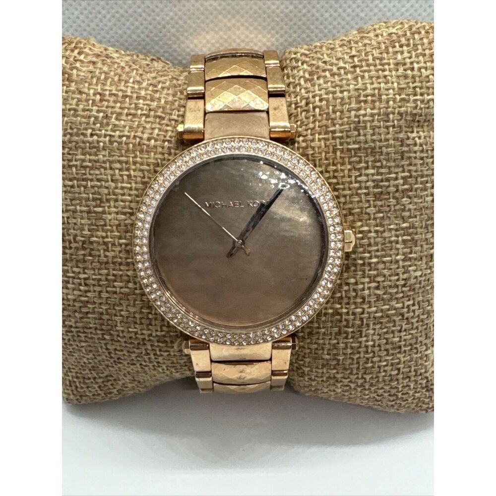 Michael Kors Parker MK6426 Women's Gold Stainless Steel Analog Dial Watch JNA632